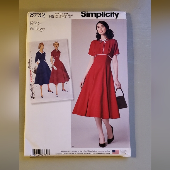 Lot of 5 vintage reproduction patterns - Picture 3 of 4